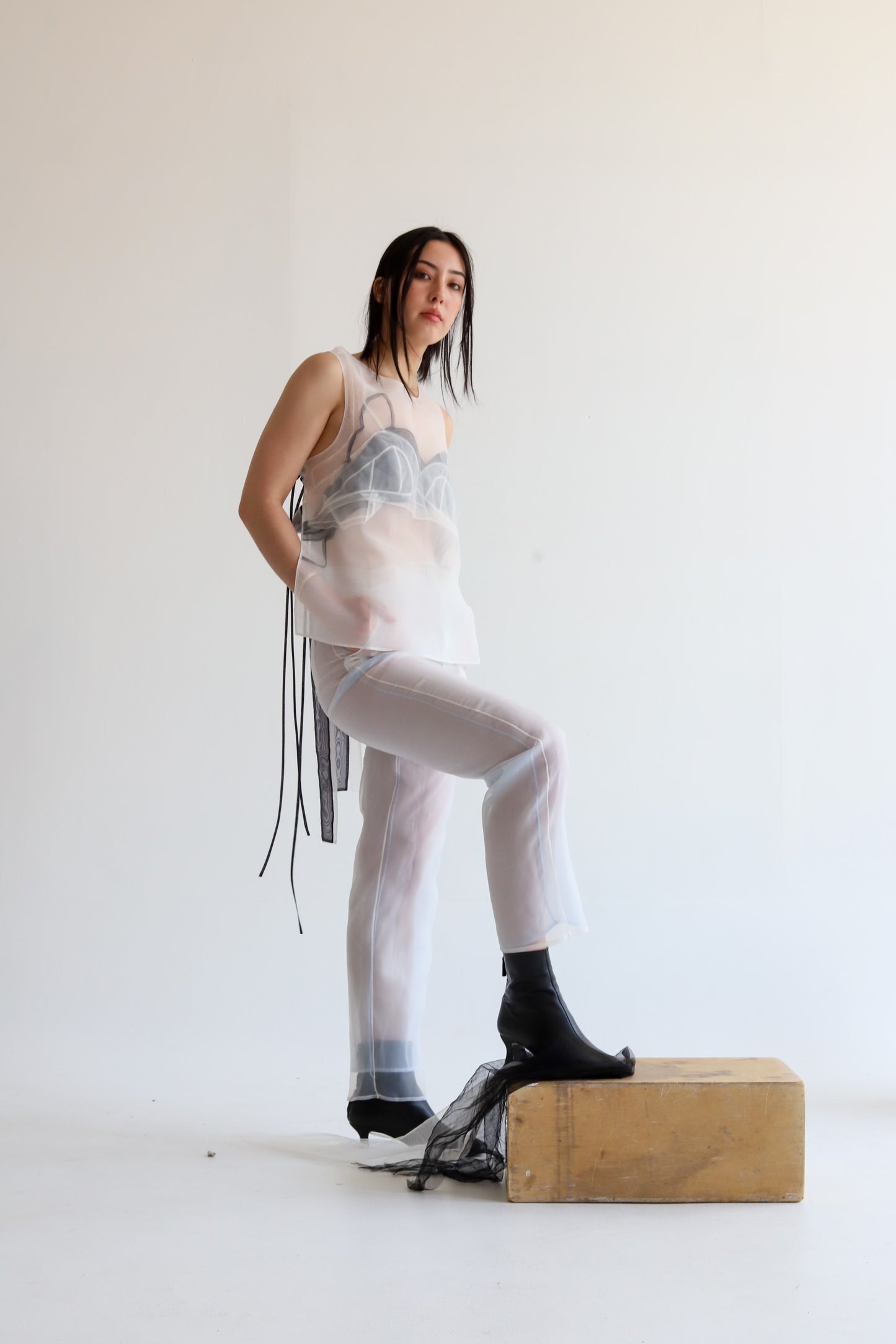 Cheyenne Pant in Organza
