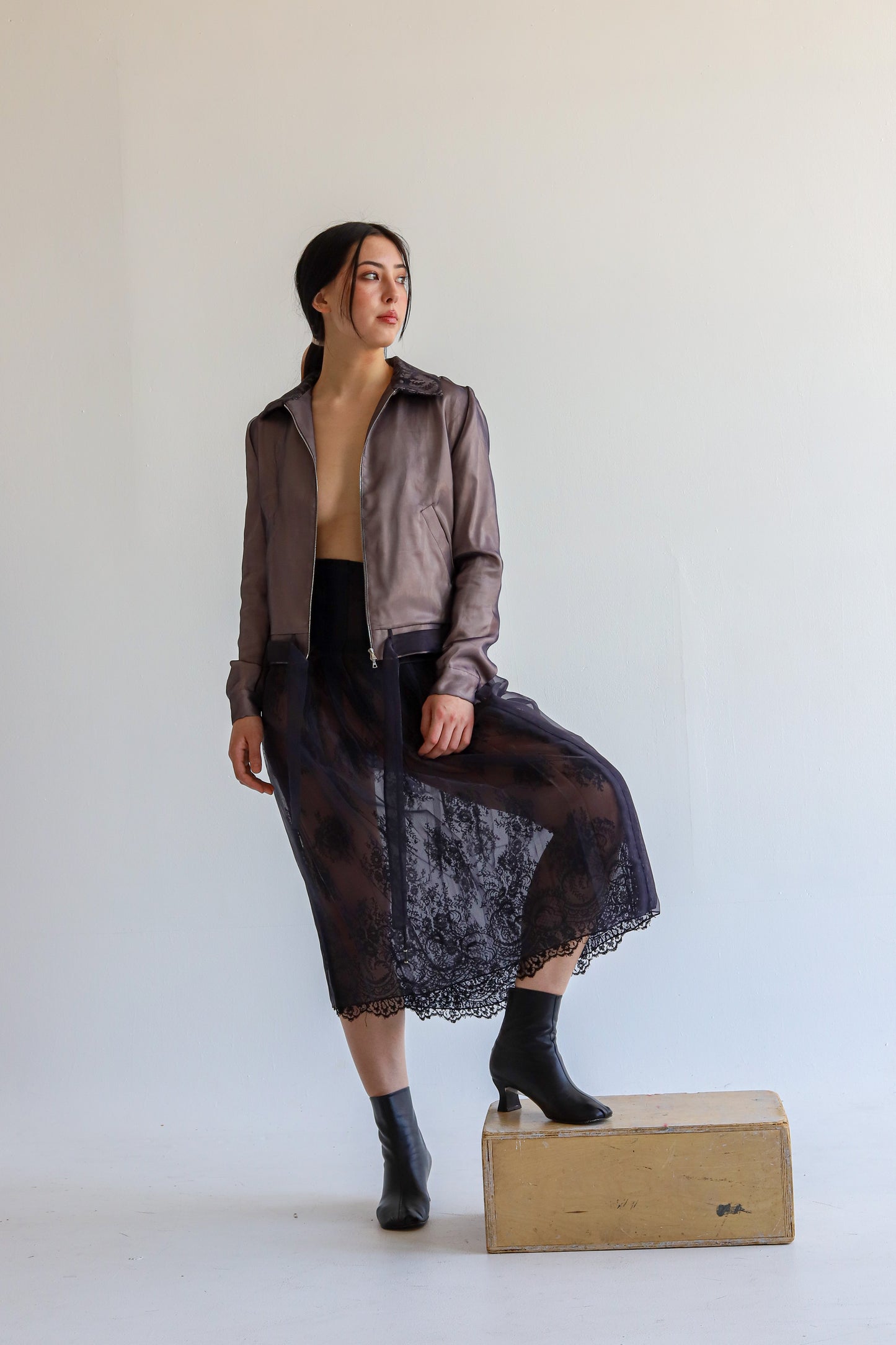 H.D. Jacket in Silk