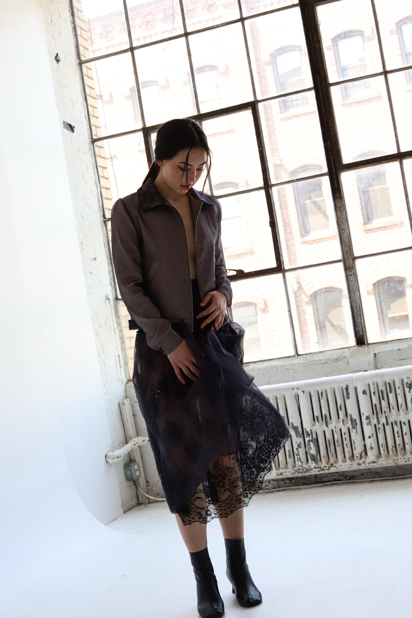 H.D. Jacket in Silk